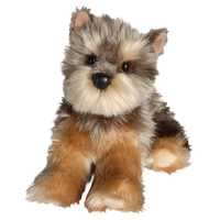 a plush yorkie